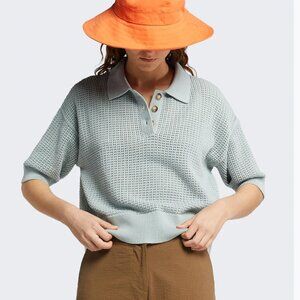 KLOKE cotton knit  pale blue XS